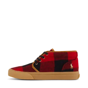 Keaton Buffalo Check Wool Chukka Rob Roy
