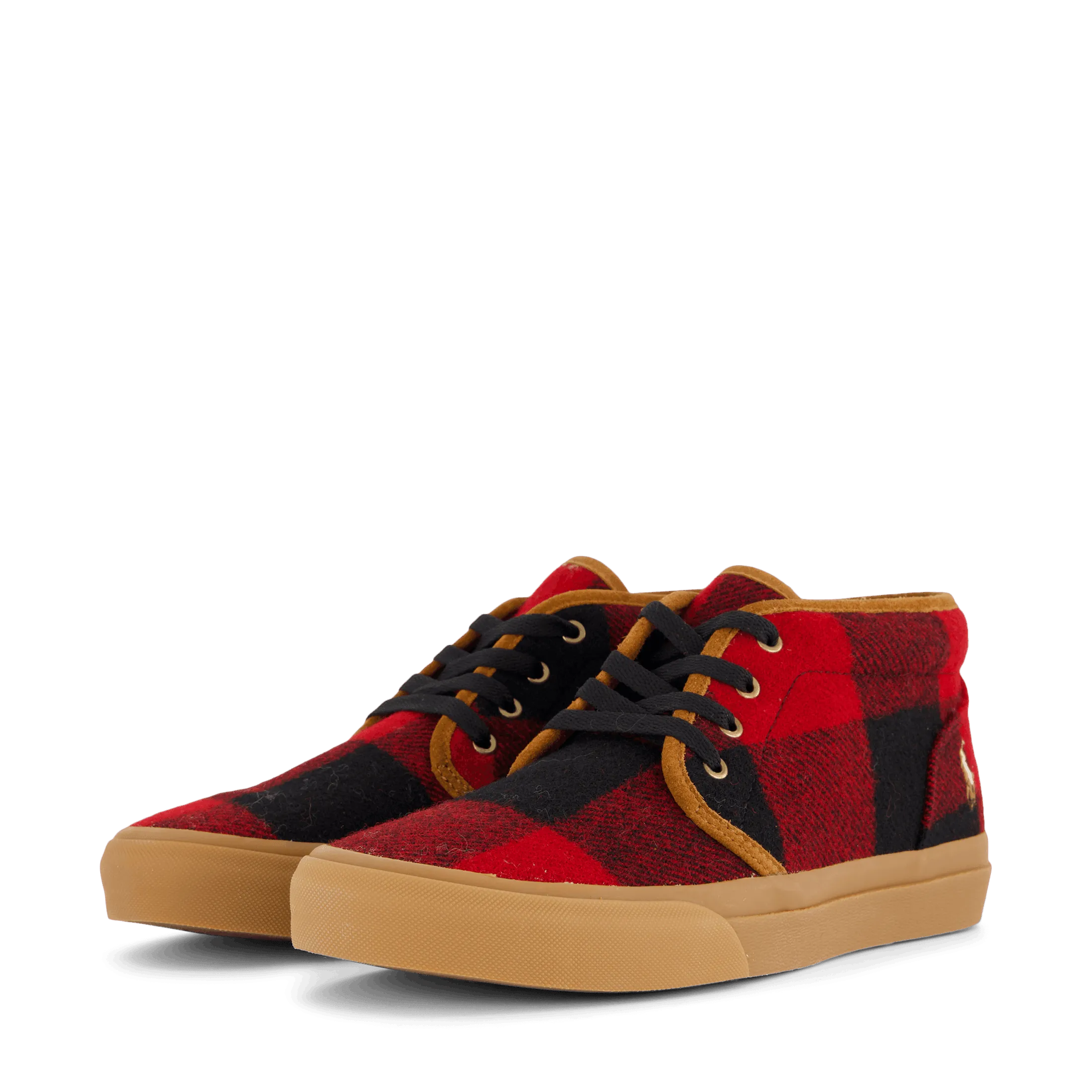 Keaton Buffalo Check Wool Chukka Rob Roy