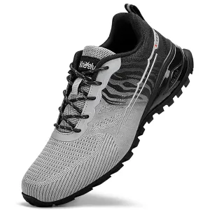 Kricely Men's All-terrain Hiking Sneakers Mountain Hiking, Gym Workouts and Wilderness Adventure Shoes Wide Fit
