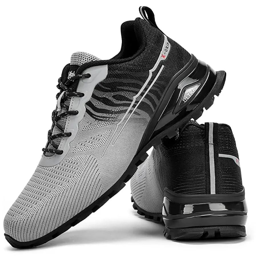 Kricely Men's All-terrain Hiking Sneakers Mountain Hiking, Gym Workouts and Wilderness Adventure Shoes Wide Fit