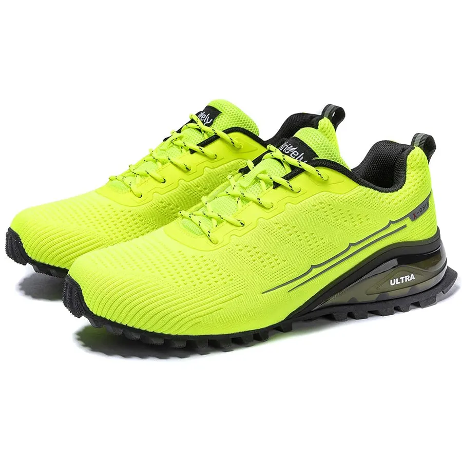 Kricely Men's All-terrain Hiking Sneakers Mountain Hiking, Gym Workouts and Wilderness Adventure Shoes Wide Fit