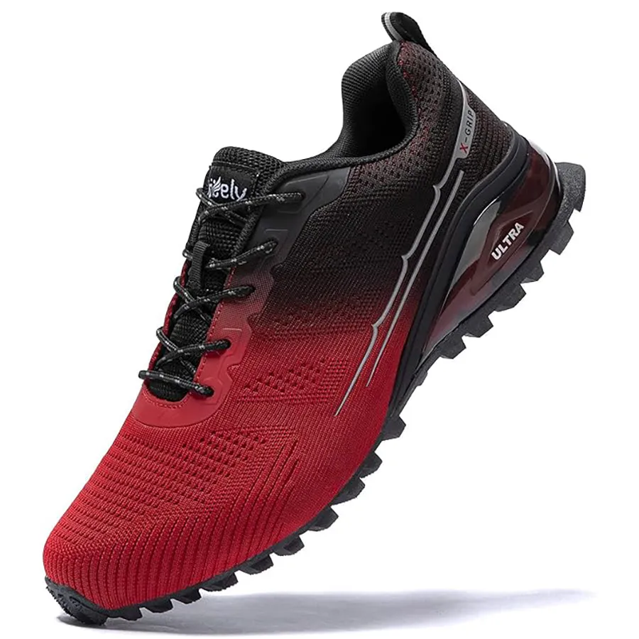 Kricely Men's All-terrain Hiking Sneakers Mountain Hiking, Gym Workouts and Wilderness Adventure Shoes Wide Fit