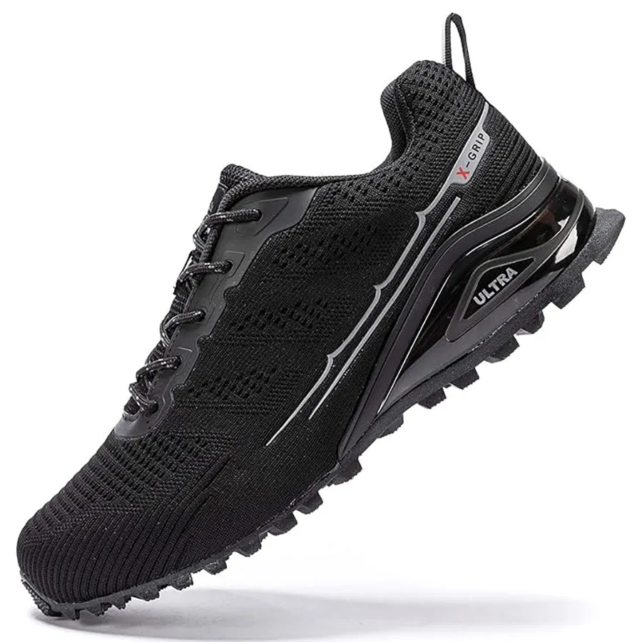 Kricely Men's All-terrain Hiking Sneakers Mountain Hiking, Gym Workouts and Wilderness Adventure Shoes Wide Fit
