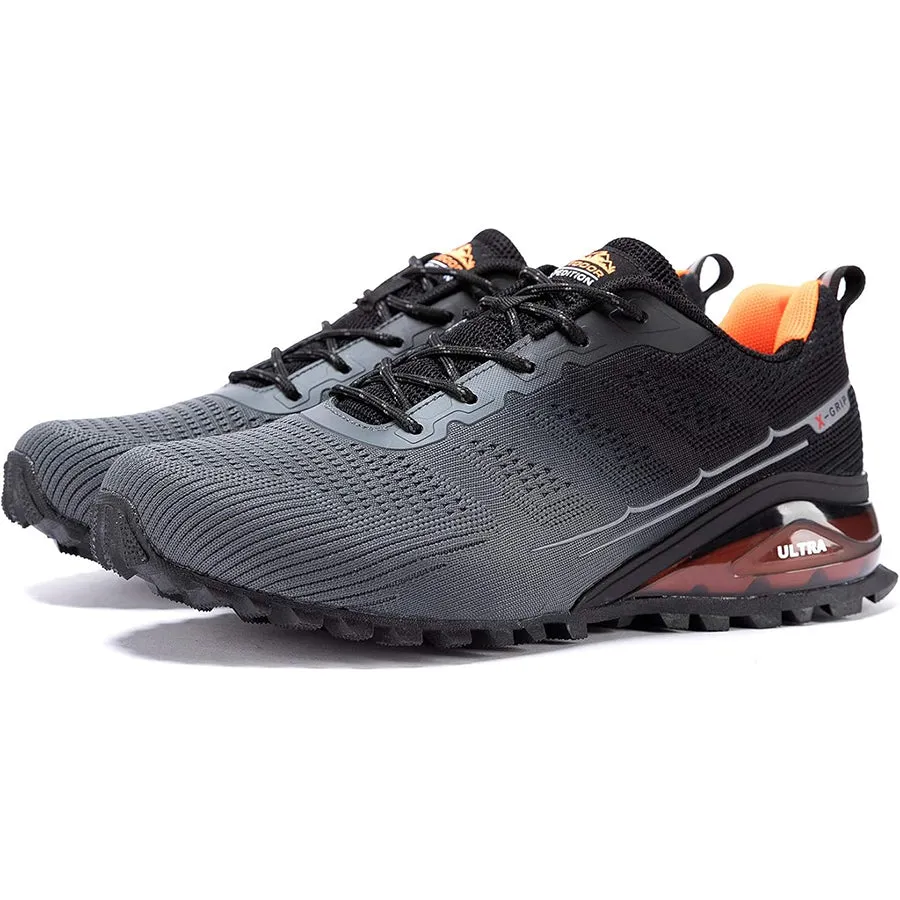 Kricely Men's All-terrain Hiking Sneakers Mountain Hiking, Gym Workouts and Wilderness Adventure Shoes Wide Fit