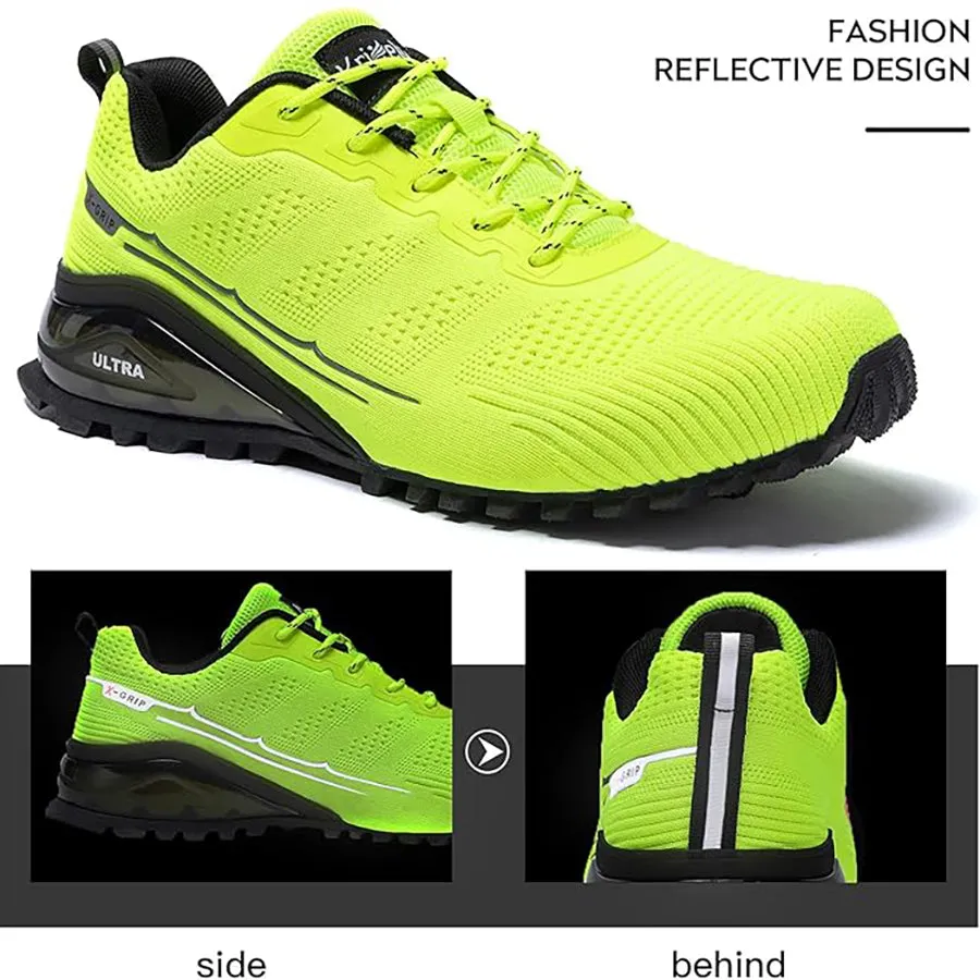 Kricely Men's All-terrain Hiking Sneakers Mountain Hiking, Gym Workouts and Wilderness Adventure Shoes Wide Fit
