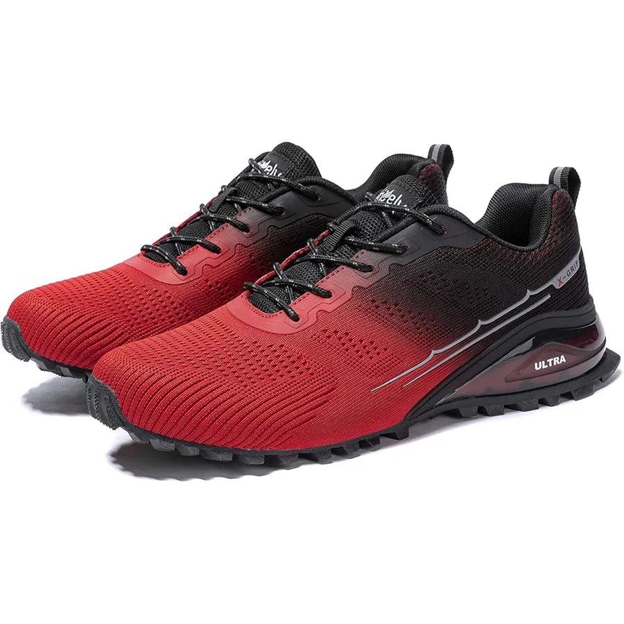 Kricely Men's All-terrain Hiking Sneakers Mountain Hiking, Gym Workouts and Wilderness Adventure Shoes Wide Fit