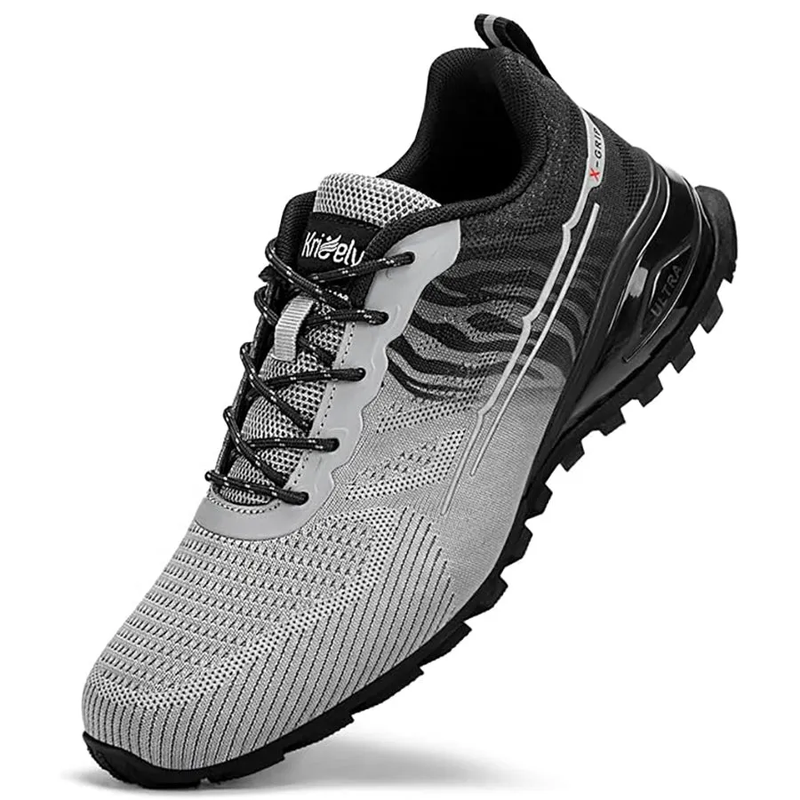 Kricely Men's All-terrain Hiking Sneakers Mountain Hiking, Gym Workouts and Wilderness Adventure Shoes Wide Fit