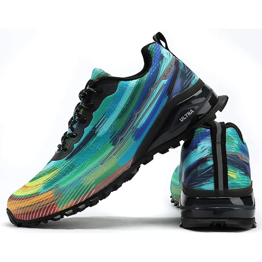 Kricely Men's All-terrain Hiking Sneakers Mountain Hiking, Gym Workouts and Wilderness Adventure Shoes Wide Fit