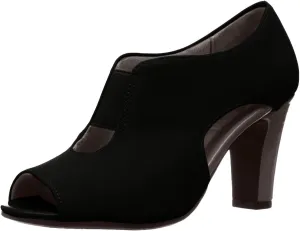 LifeStride Women's Carla Dress Pump, Black, 7.5W US