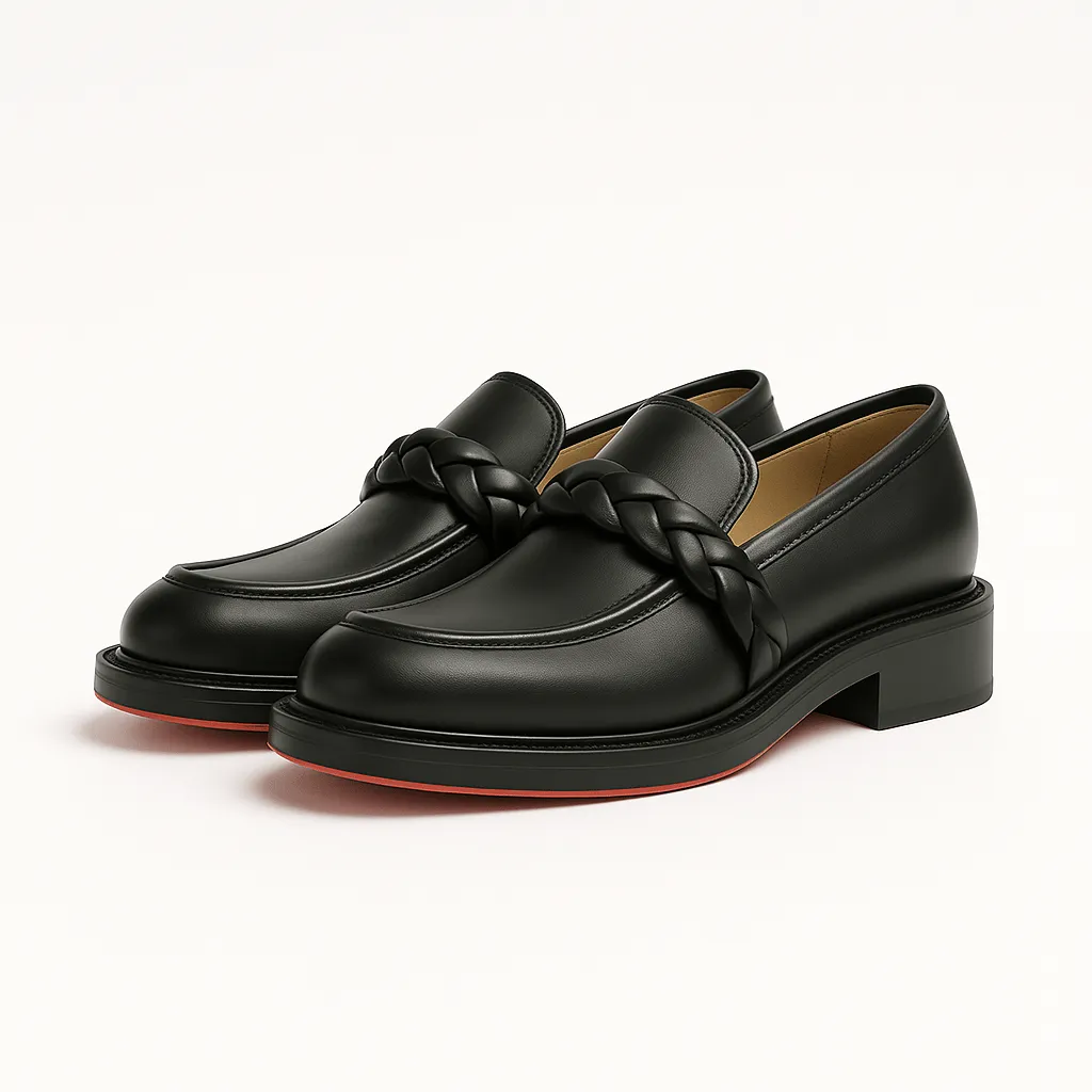 LumiNovi | The Penny Braid Loafers