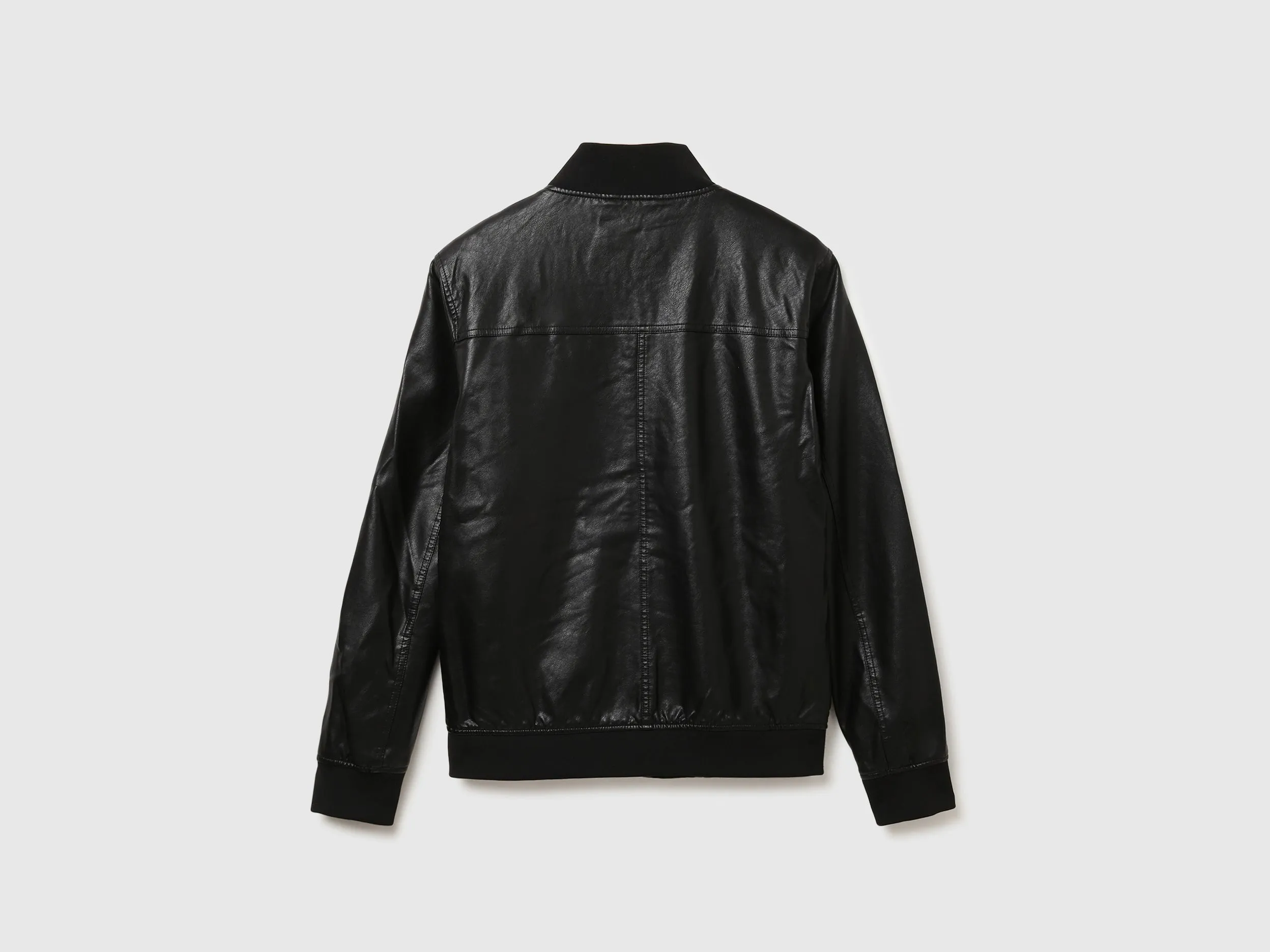 Men Solid High Neck Jacket