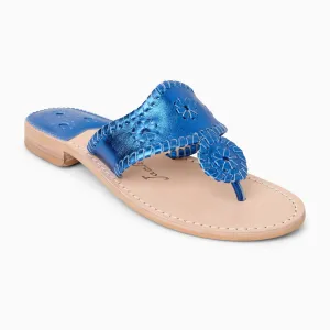 Metallic Jacks Flat Sandal