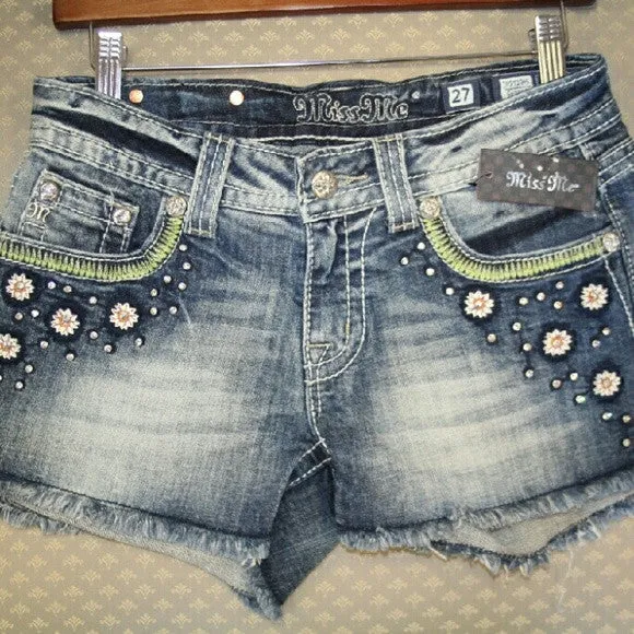 Miss Me | Flower Shorts