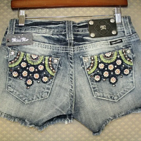 Miss Me | Flower Shorts