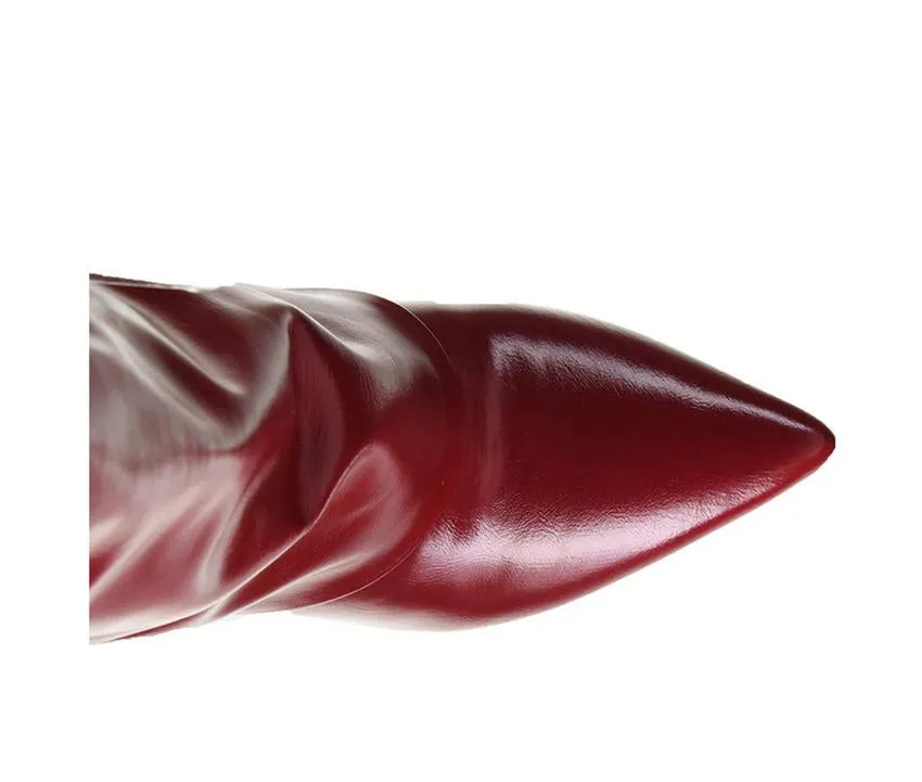 My Fave Smooth Red Boots