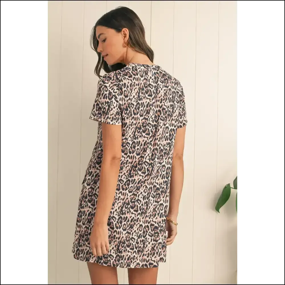Needful Things: Brown Leopard Print Dress – so Wild, it has Pockets! 🐆