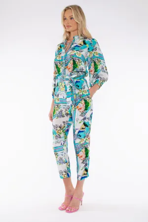 PIA PANT - BLUE GROTTO