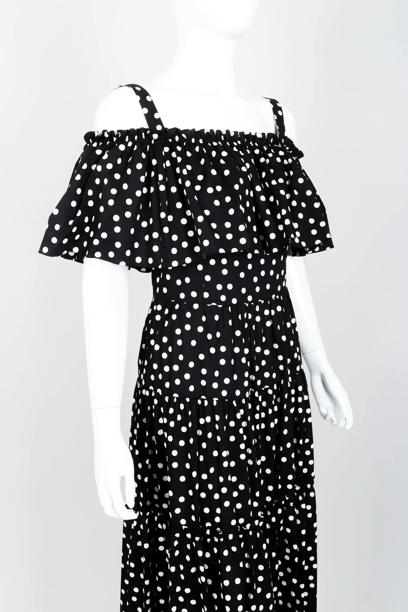 Polka Dot Ruffle Dress