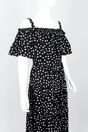 Polka Dot Ruffle Dress