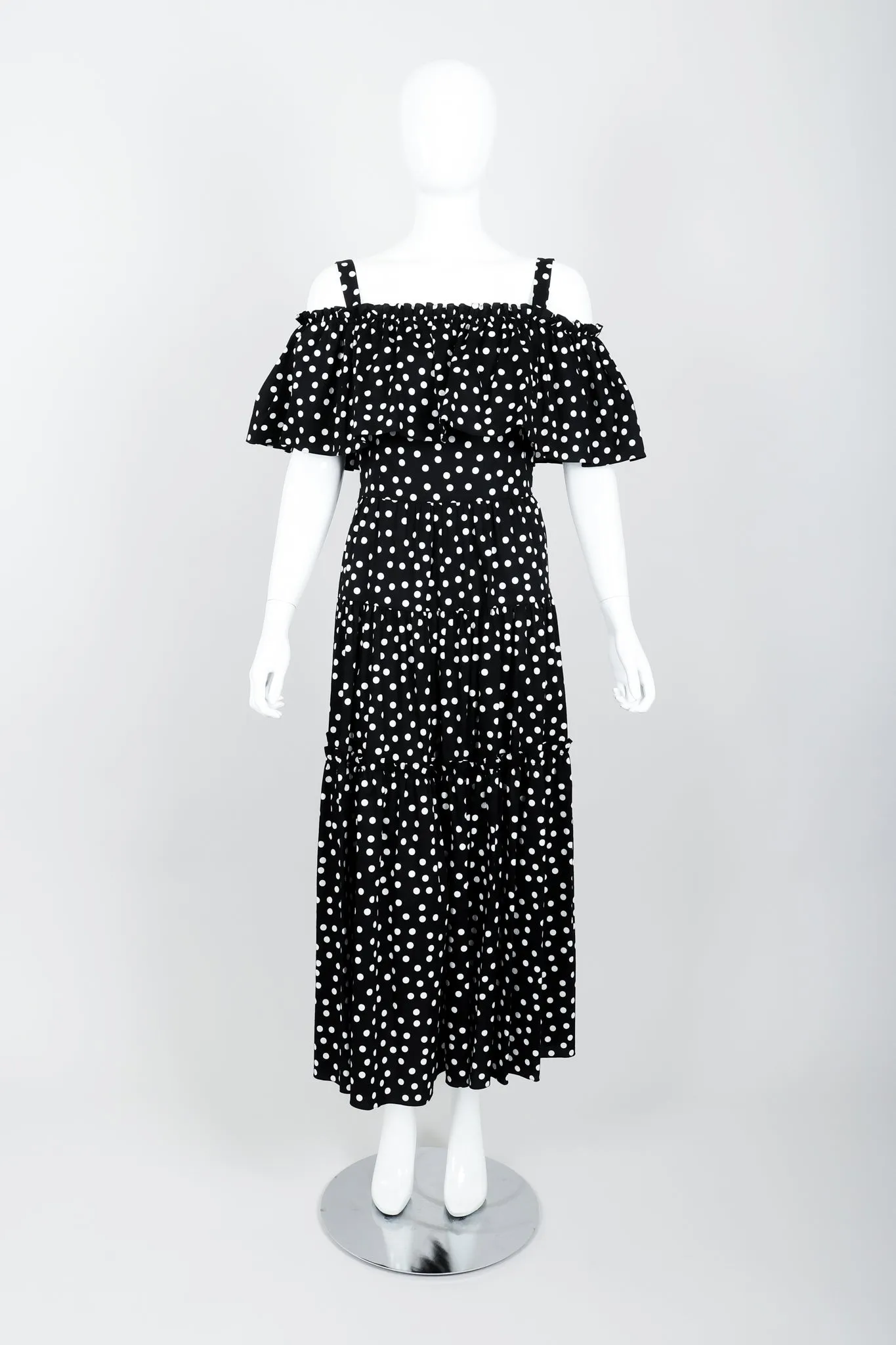 Polka Dot Ruffle Dress