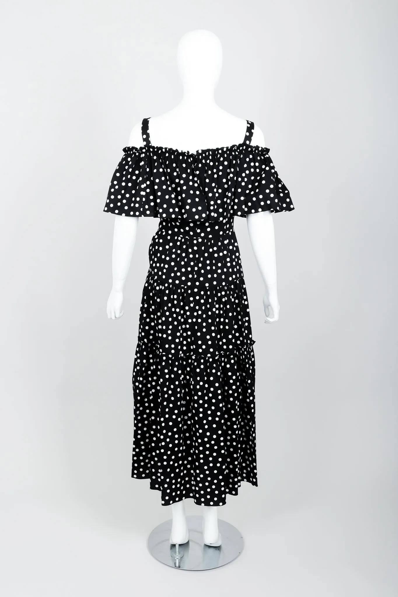 Polka Dot Ruffle Dress