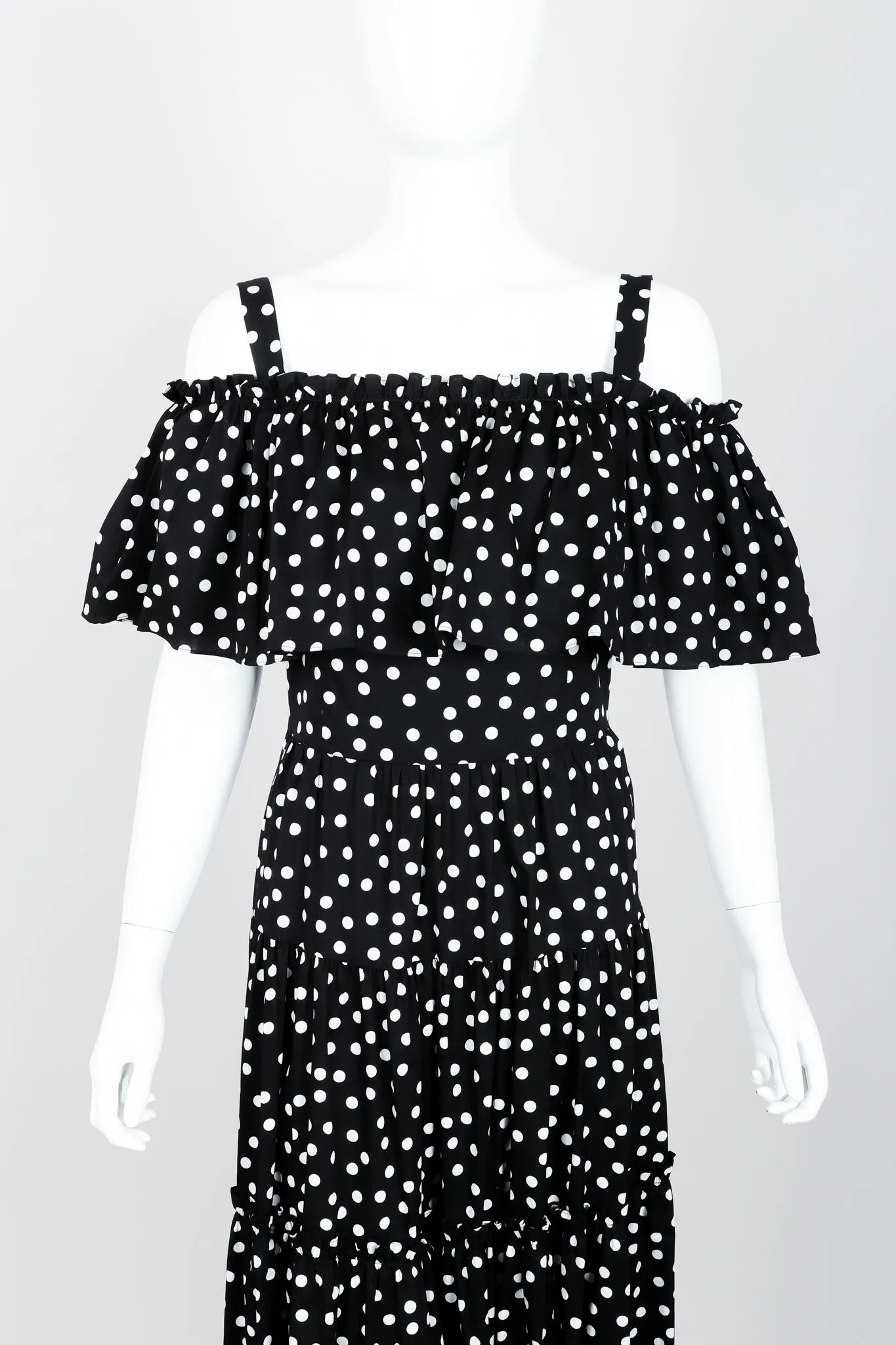 Polka Dot Ruffle Dress
