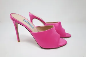 Prada Satin Heeled Sandals