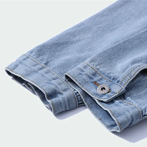 "CITY OF GODS" Veste en Jean bleu Imprimé - URB1™