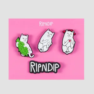 Ripndip Nerm Gang Shoe Charm 4 Pack Multi