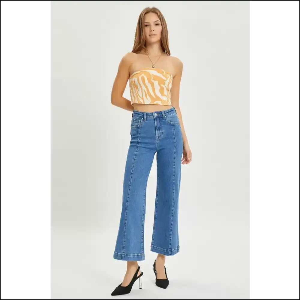 Rise Wide Leg Jeans: where Style Meets Comfort and your Inner Goddess Awakes 💃✨