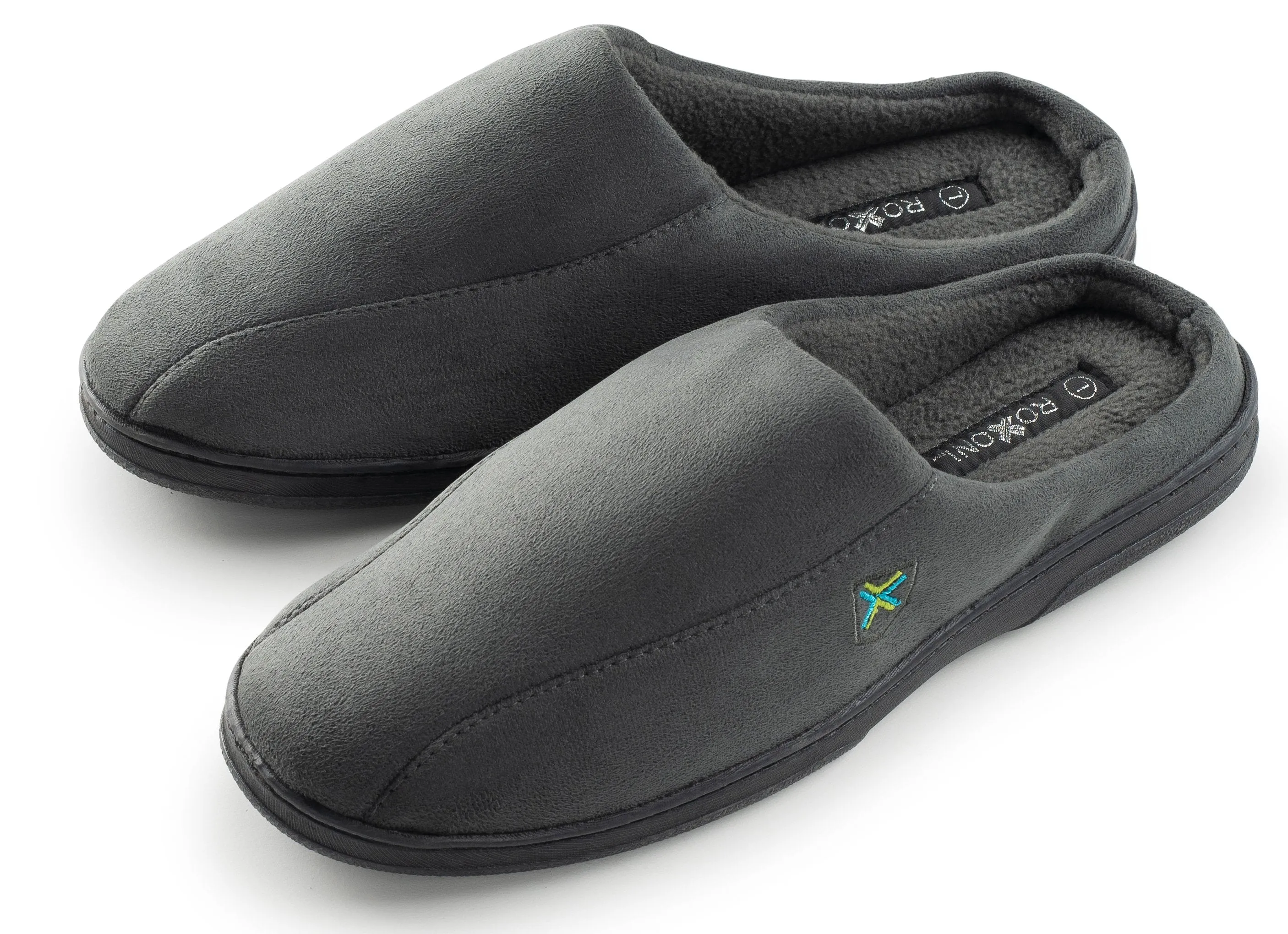 Roxoni Men's Memory Foam House Slippers