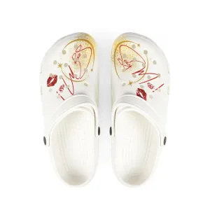 Sexy Mess! Glitter EVA Foam Shoes – Bold Comfort with Sparkle