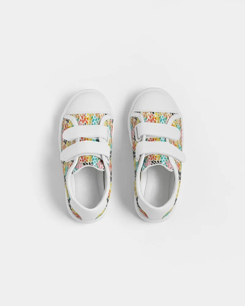 SMF Multi Cheetah Kids Velcro Sneaker