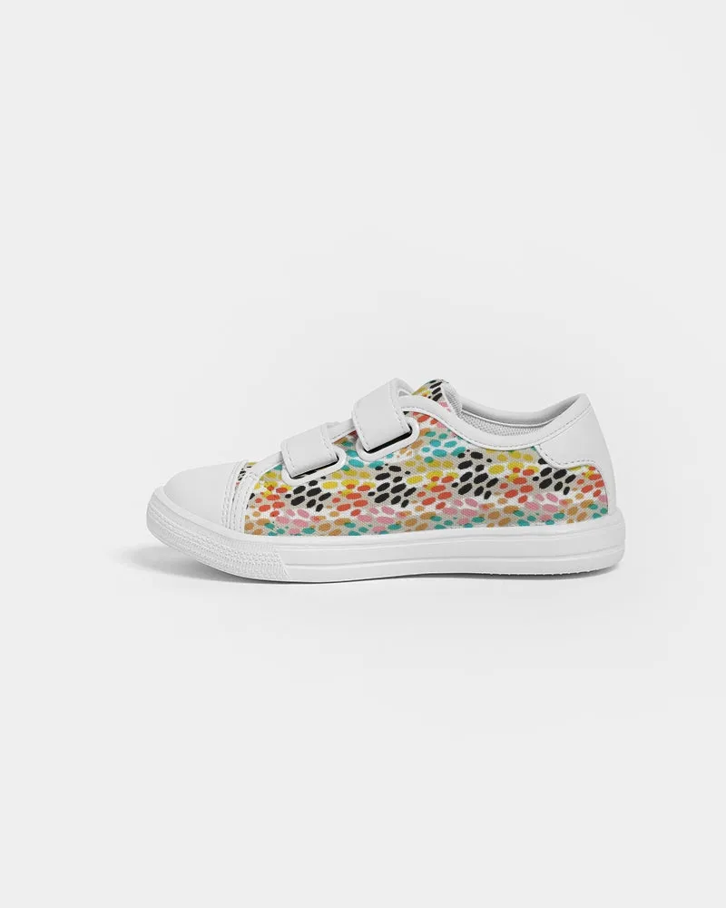 SMF Multi Cheetah Kids Velcro Sneaker