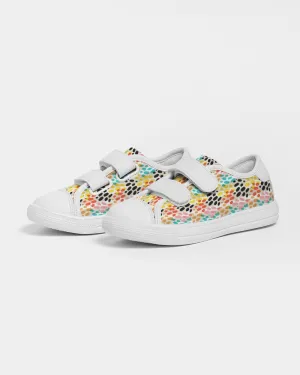 SMF Multi Cheetah Kids Velcro Sneaker