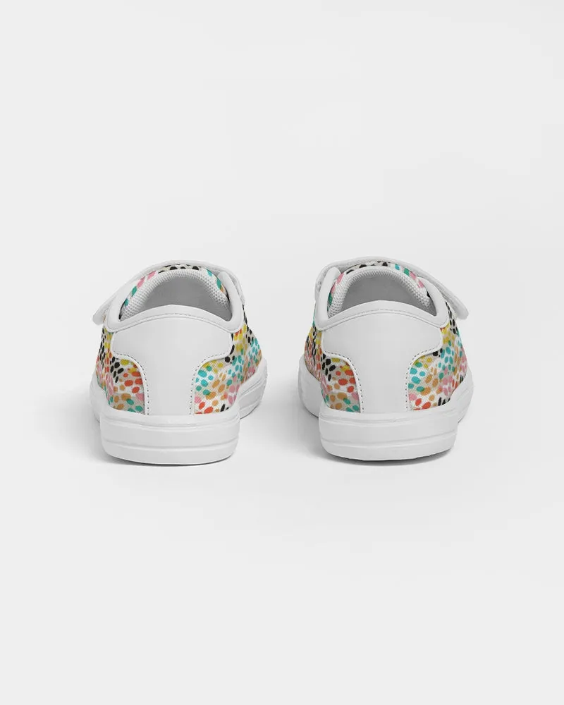 SMF Multi Cheetah Kids Velcro Sneaker