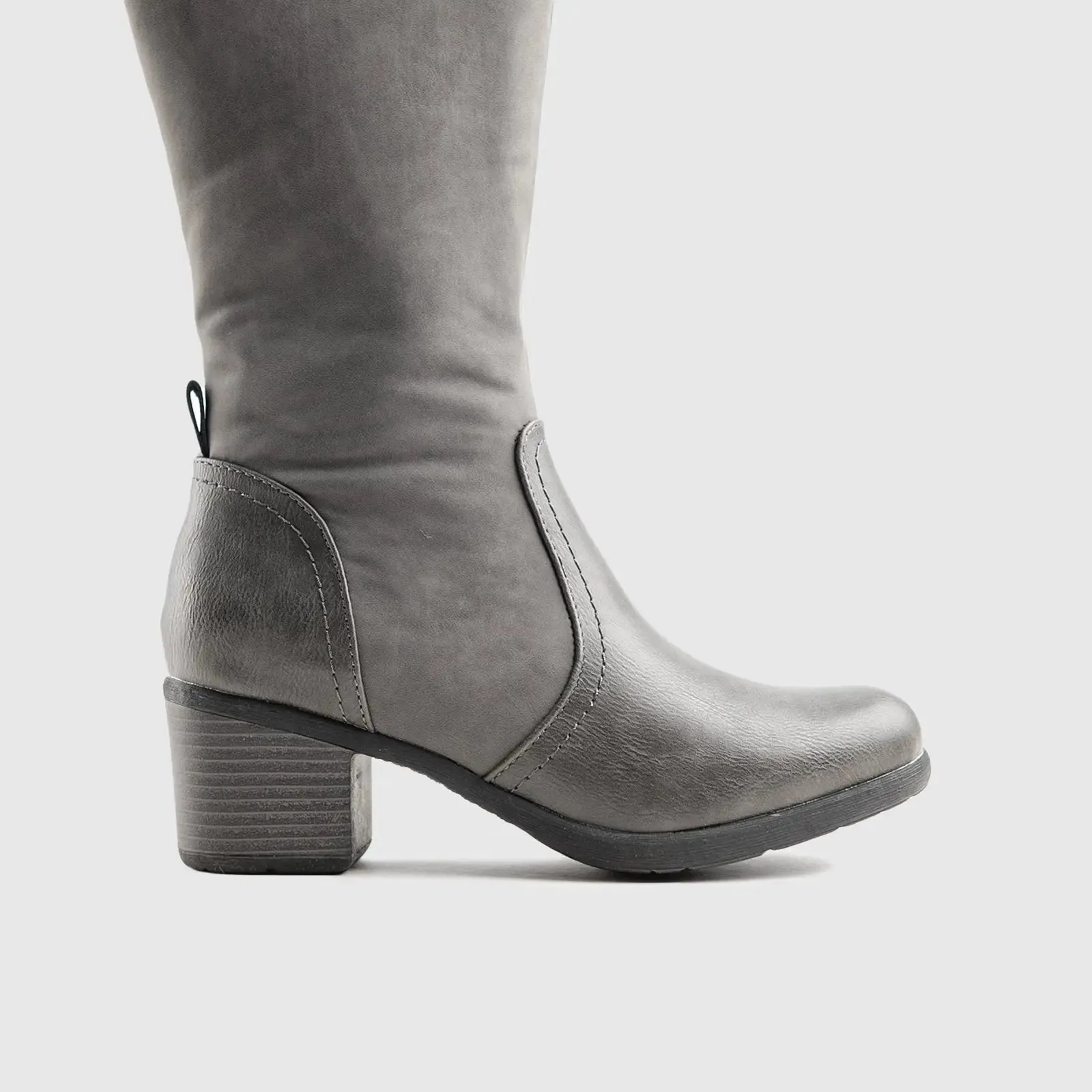 Soft Style Wilona Long Boot Grey 01443