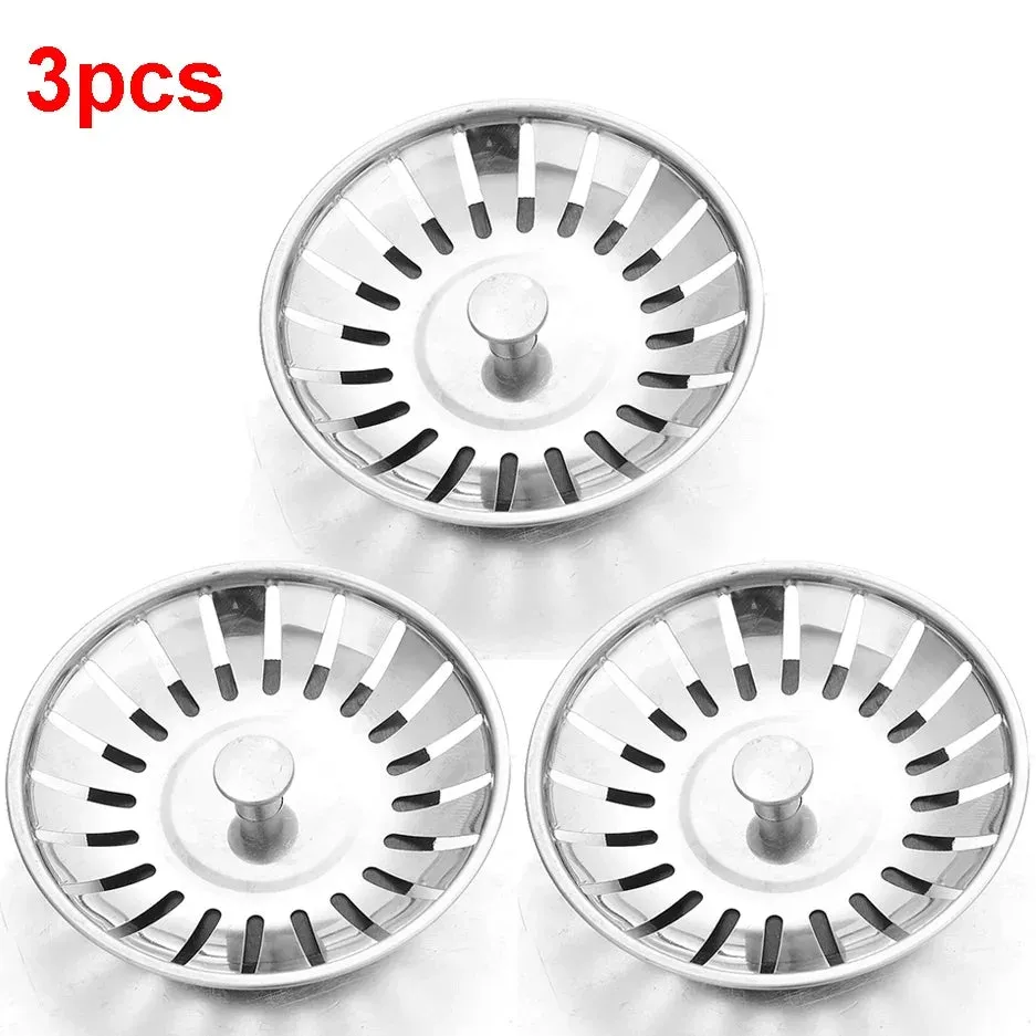 Stainless Steel Kitchen Sink Strainers