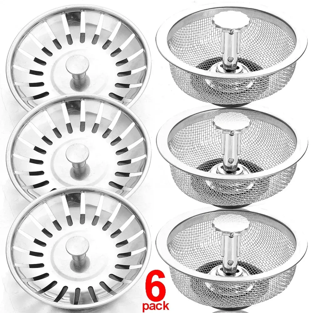 Stainless Steel Kitchen Sink Strainers