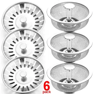 Stainless Steel Kitchen Sink Strainers