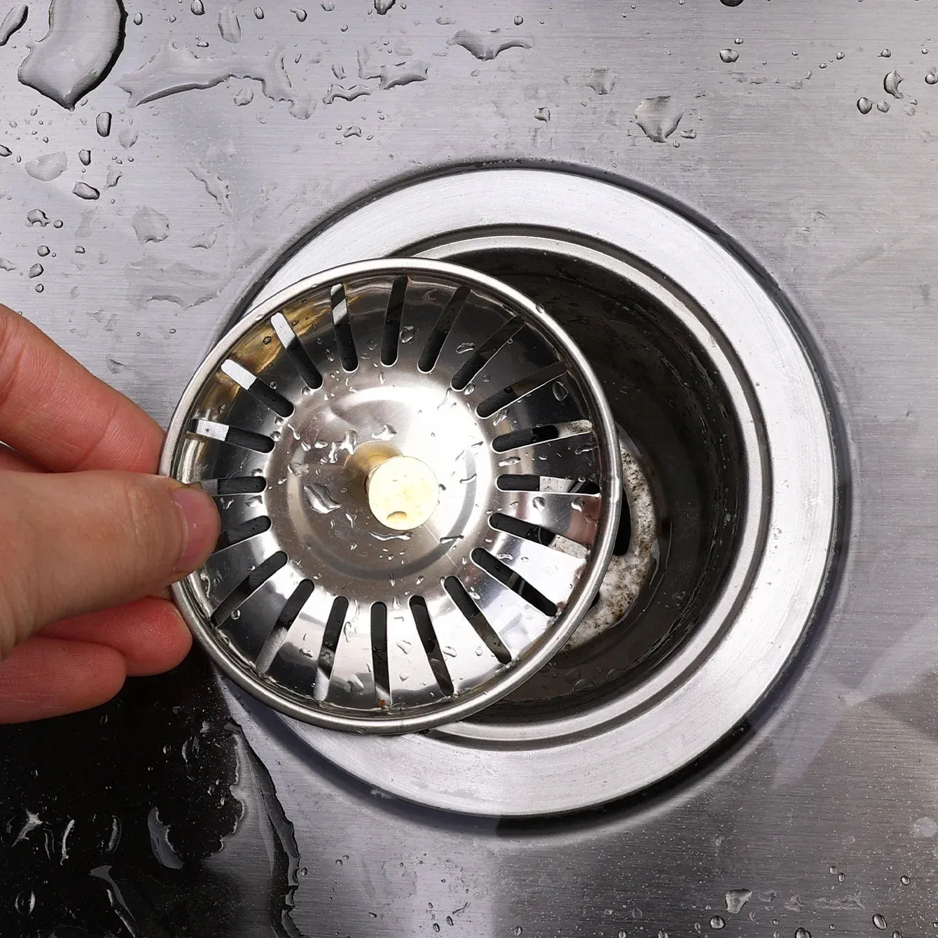 Stainless Steel Kitchen Sink Strainers