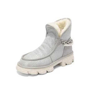 Thick Bottom Fashion Shoes Women Winter Boots
