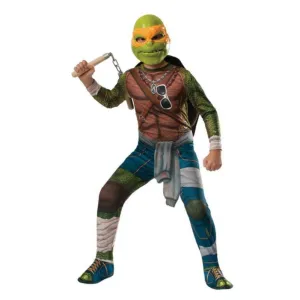 Tmnt Michelangelo Child H/S Size L