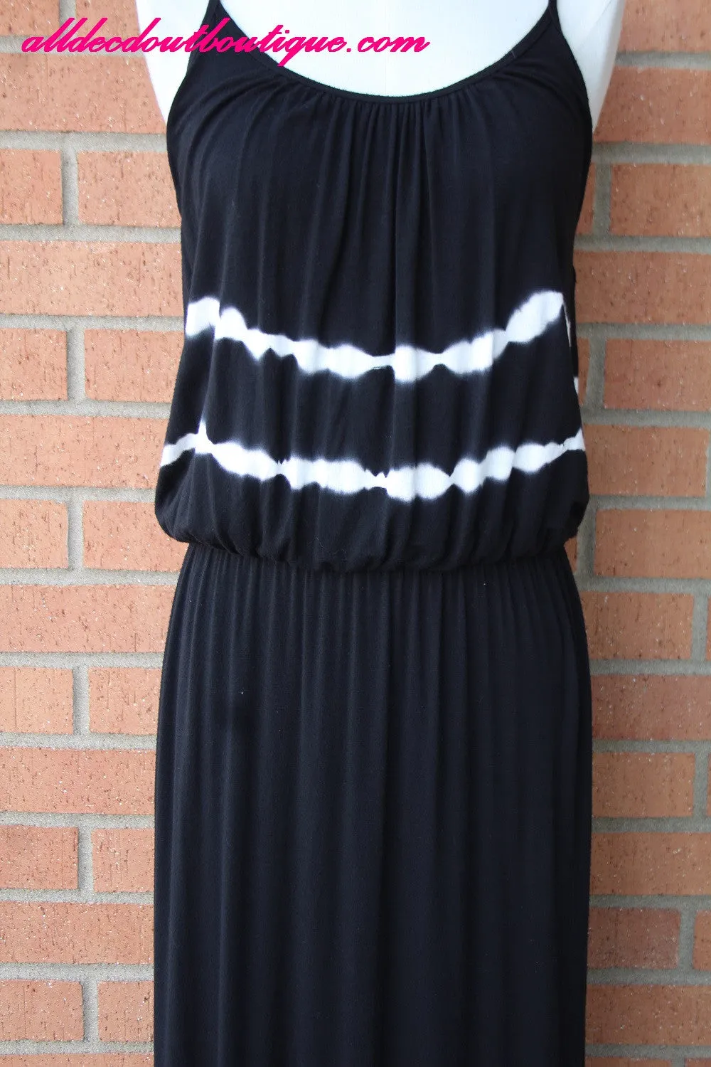 T*PARTY | Black & White Maxi Dress