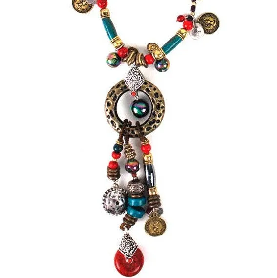 Treska | Long Station Pendant Necklace