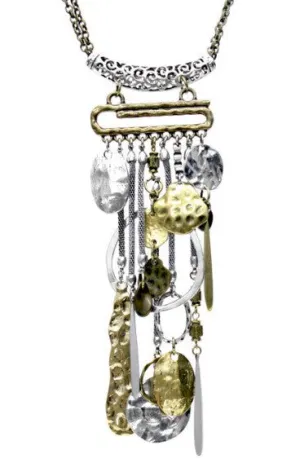 Treska | Multi Strand Pendant on Chain