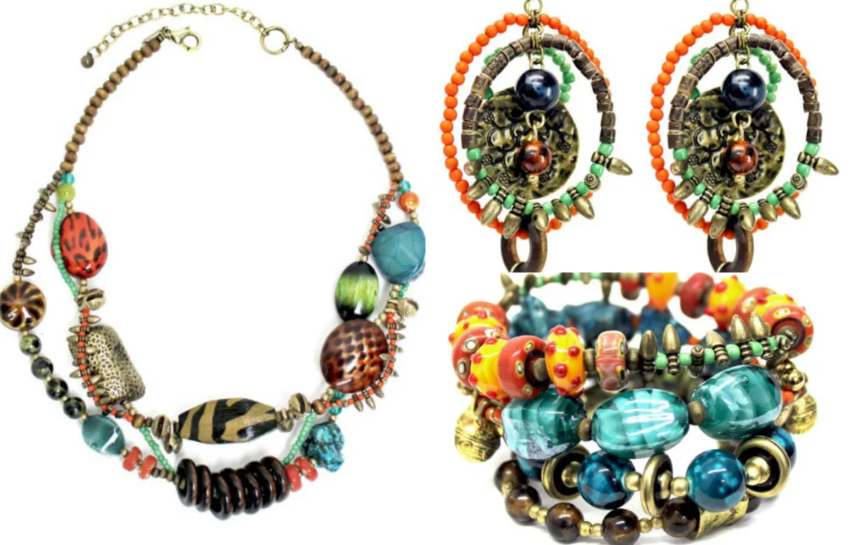 Treska | Short Two Row Chunky Necklace