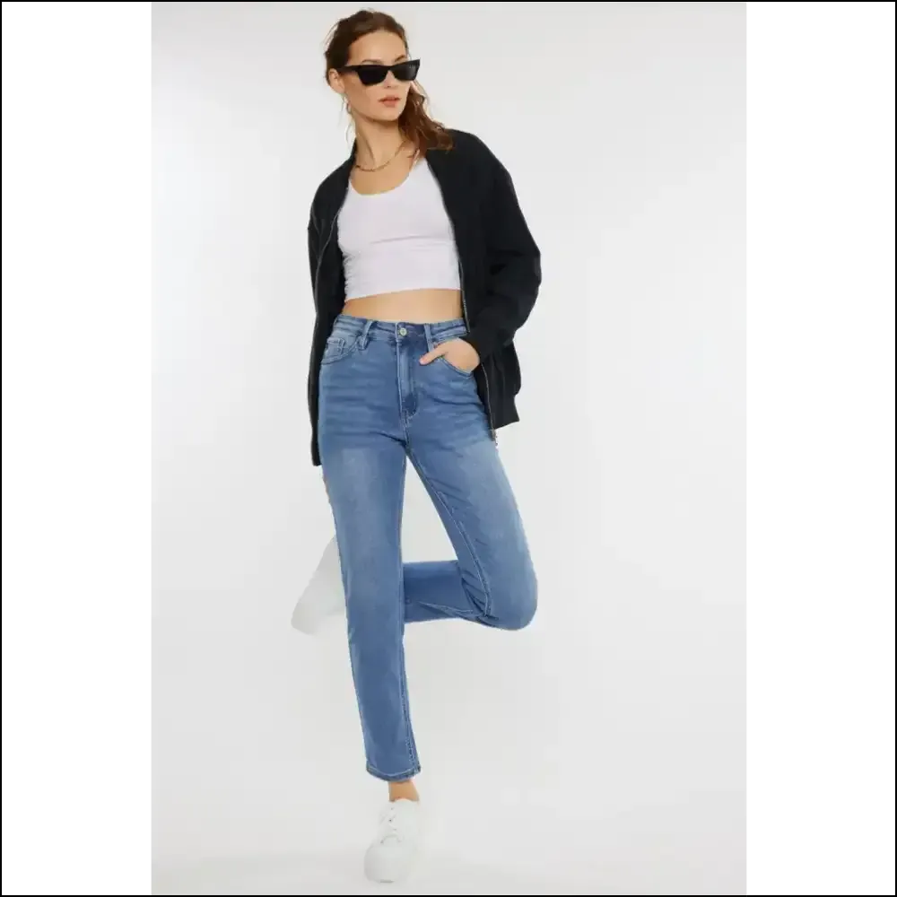 Unleash your Inner Cat with Needful Things High Waist Whiskers Jeans 🐾✨