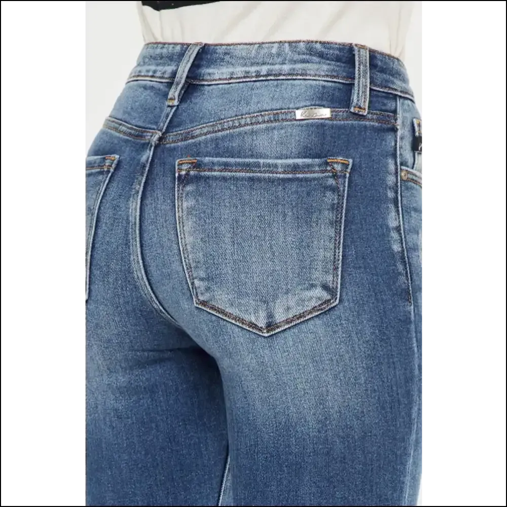 Unleash your Inner Fashionista in Kancan High Waist Distressed Jeans! 😎✨