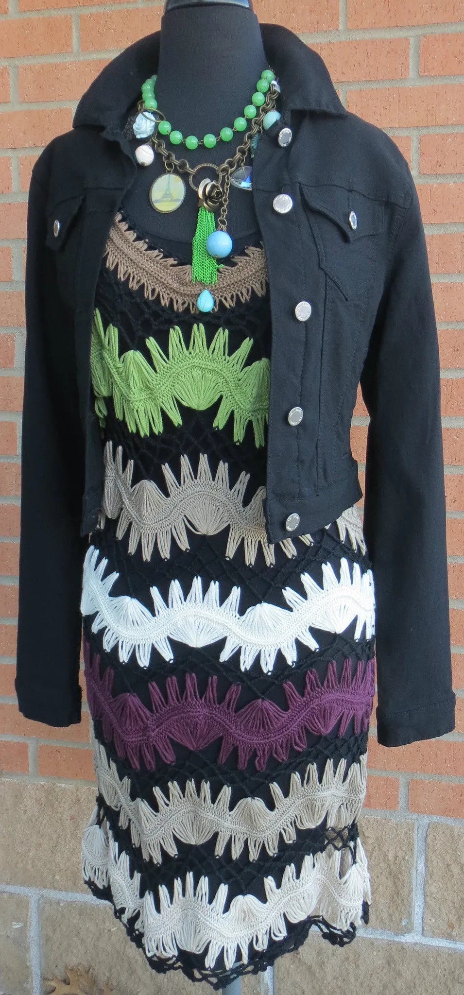 Urban Mango | Crochet Sheer Dress
